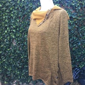 🧼Split cowl sweater🧼🫧